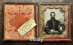 Civil War Soldier Ringgold Battalion 22nd PA Clipping 1/6 1860s Tintype Photo