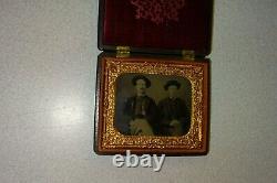 Civil War Soldier's 1/6 Tintype Thermoplastic Case