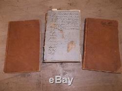 Civil War Soldier's Diary Handwritten in Three Volumes