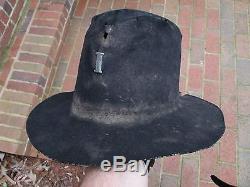 Civil War Soldier's felt Slouch Hat -id'd Eugene S Golden 113th / 120th Illinois
