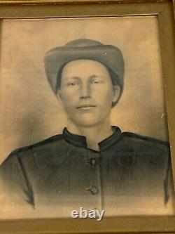 Civil War Soldiers Framed Portrait