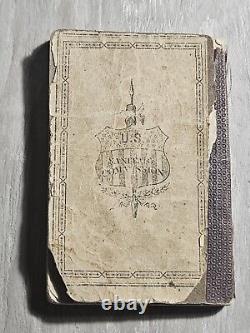 Civil War THE SOLDIER'S FRIEND 1865 Pocket Manual Book U. S. Issued