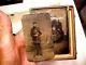 Civil War Tintype Grouping Soldier withMusket and Tax Stamp and Tintype of Family