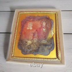 Civil War Tintype Union Soldier & Wife Original Pocket Frame