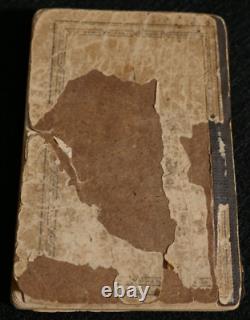 Civil War US Army The Soldier's Friend Sanitary Commission 1865 Pocket Book, 1st