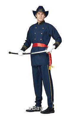 Civil War Union Officer Adult Halloween Costume US General Soldier Uniform 80102