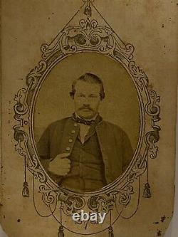 Civil War Union Soldier CDV Photograph named, John Vote 52nd Illinois Infantry