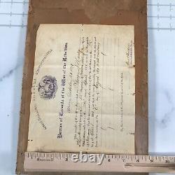 Civil War Union Soldier Enlistment Records 1891 State of New York April 23 1861