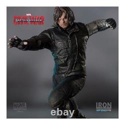 Civil War Winter Soldier Art Scale 1/10 Iron Studios 4 DAYS DELIVERY