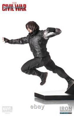 Civil War Winter Soldier Art Scale 1/10 Iron Studios 4 DAYS DELIVERY