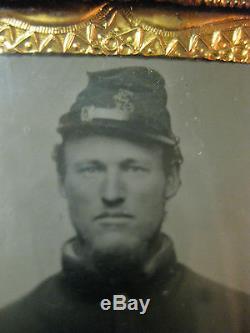 Civil War soldier ambrotype