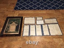 Civil war soldier Memorial Enlistment papers William Carr POW Richmond Va Md lot