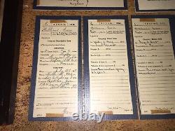 Civil war soldier Memorial Enlistment papers William Carr POW Richmond Va Md lot