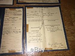 Civil war soldier Memorial Enlistment papers William Carr POW Richmond Va Md lot