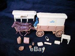 Classic Toy Soldiers Civil War US supply wagon NEW TAN