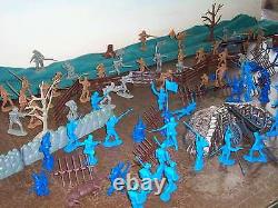 Classic Toy soldiers American Civil War playset with Marx +CTS parts