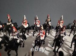 Collection Of 36 Britains Ltd Us CIVIL War Plastic/ Lead Toy Soldiers