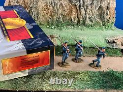 Conte American Civil War ACW57125 Union Marching Set # 2 54mm Metal Fig / 2002