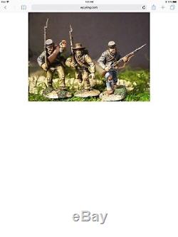 Conte Civil War Soldier Sons Of The South Advancing Set #2, SOS-013, 3-figures