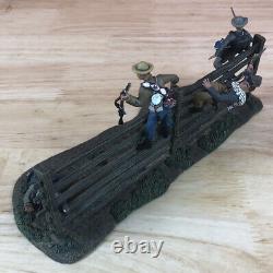 Conté Collectors Civil War Confederate Toy Soldiers (4 figures and Terrain Base)