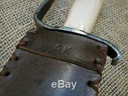 Custom Handmade Forged Confederate Soldier CIVIL War Cowboy Frontier Sword Edc