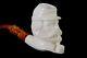 EGE Large Size Southern Civil War Soldier Pipe New Block Meerschaum W Case#1113