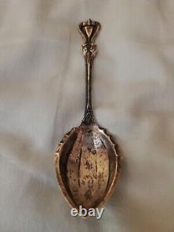 Early Civil War Confederate Soldier Sterling Silver Spoon