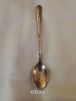 Early Civil War Confederate Soldier Sterling Silver Spoon