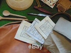 English Civil War TYW soldiers snapsack and gear re-enactment Sealed Knot ECWS