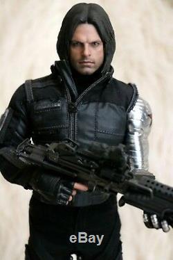 Excellent Condition Hot Toys Bucky Barnes Winter Soldier Civil War MMS351