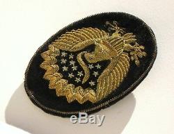 Exceptional Quality Original Civil War Hardee Offices Hat Badge Soldiers Bible