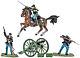 Forces of Valor Union Action Set #2 mint card 54mm painted plastic soldiers