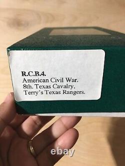 Frontline Figures Toy Soldiers R. C. B. 4 American Civil War 8th Texas Cavalry
