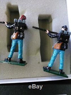 Fusilier Hand Painted Miniatures American Civil War Union Soldiers Firing