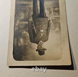 GAR Soldier William A Smith Rppc Civil War Veteran Uniform Sword Medals Hat Belt