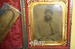GREAT CIVIL WAR IDENTIFIED / I. D.'D SOLDIER GROUPING-NEW YORK-PERSONAL EFFECTS