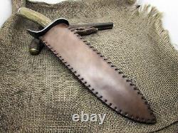 Gaucho Knife S Guard Bowie CIVIL War South Confederate Soldier Fight Combat Edc