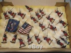 Gettysburg Toy Soldier 1/32nd scale Civil War set 114th PA Collis Zouaves