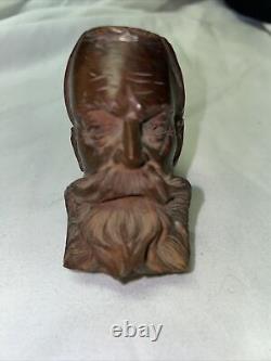 Gorgeous Hand Carved Pipe Zouave Soldier Possibly Civil War Era E. Koch Paris