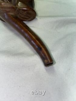 Gorgeous Hand Carved Pipe Zouave Soldier Possibly Civil War Era E. Koch Paris