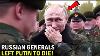 Great CIVIL War In The Russian Army Has Begun Top Russian Generals Took Action To Overthrow Putin