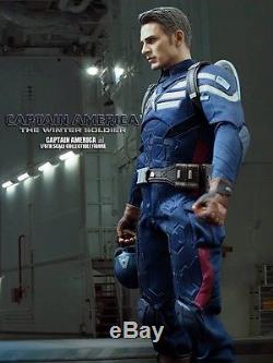 Hot Toys Winter Soldier Captain America & Steve Rogers Set CIVIL War Deadpool
