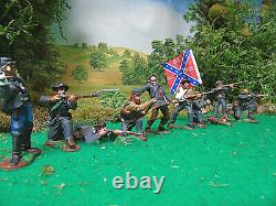 Hand Painted Tssd- Cts- Andy Guard CIVIL War Soldiers