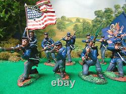 Hand painted union civil war soldiers
