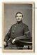 Handsome, young Civil War Union Army soldier, CDV photo, Charlestown, Mass