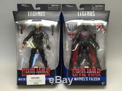 Hasbro Marvel Legends Civil War Captain America 2.5 Falcon and Winter Soldier 2P