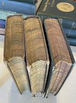 History of the Great Rebellion 3 Volumes by T. Kettell 1862 1866 Civil War