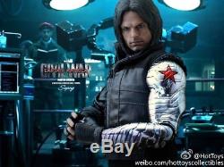 Hot Toys 1/6 MMS351Captain America Civil War Winter Soldier Type Figure Toys