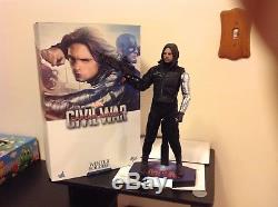 Hot Toys 1/6 WINTER SOLDIER MMS351 Captain America Civil War Bucky SOLD OUT