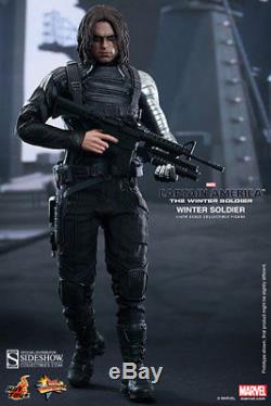Hot Toys Captain America 2 Winter Soldier 1/6 Scale Figure Mms241 New CIVIL War